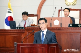 진안군의회 김명갑 의원, 농특산물 수출 활성화 대응전략 촉구
