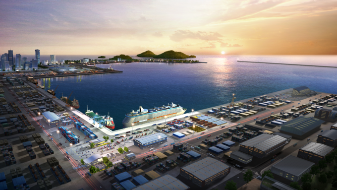 새만금항 신항, 대한민국 8번째 크루즈 기항지 선정