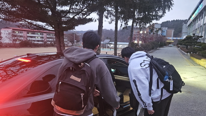 무주군, '5백원 통학택시'... 야간자율학습 후 안심 귀가