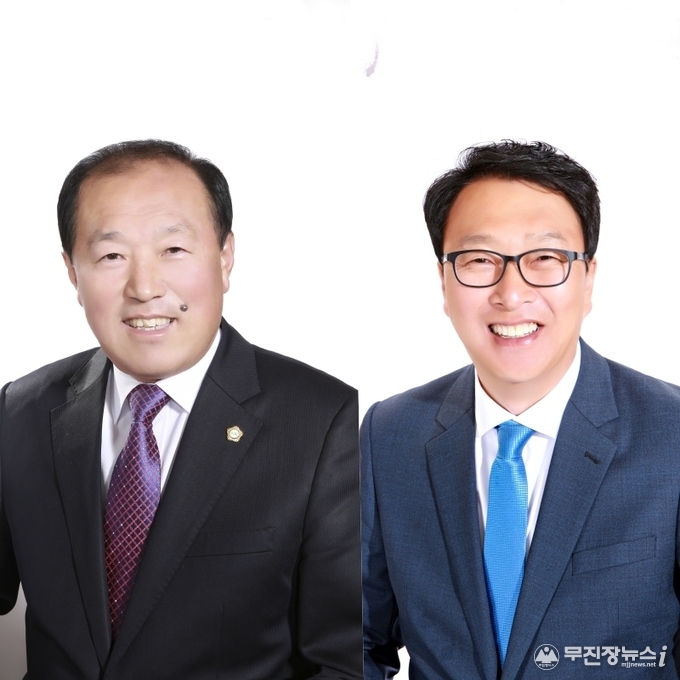 신갑수(좌), 김민규(우) 의원