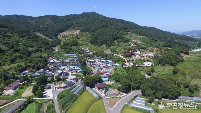 수분마을 항공사진