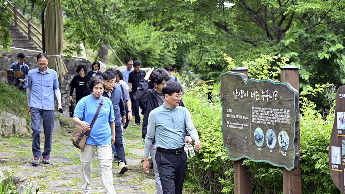 장수군, 국가생태관광지 ‘뜬봉샘과 수분마을’ 직접 체험 나서..