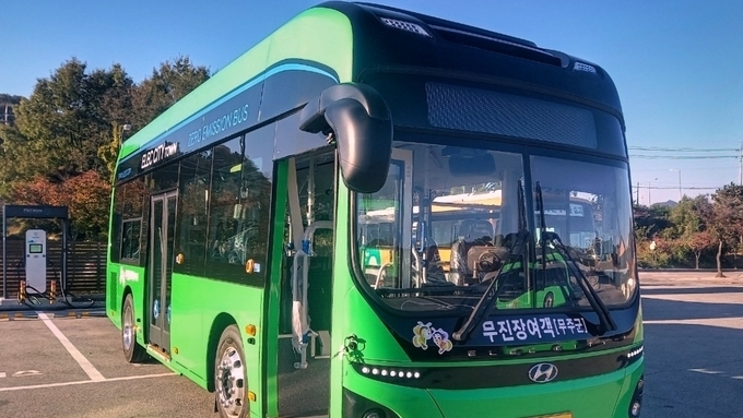 무주군, 저상형 전기버스 운행 시작