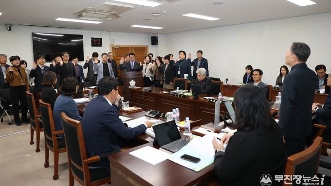 진안군의회, 정책방향과 대안제시 등 송곳질문으로 행정사무감사 마무리