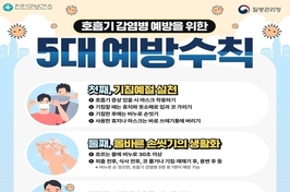 진안군, 겨울철 호흡기감염병 주의 당부