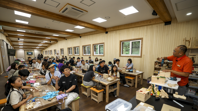 무주 목재문화체험장, '25년 우수 체험장 선정