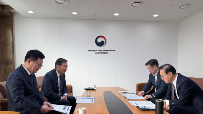 전춘성 진안군수, 국토부 장관 면담