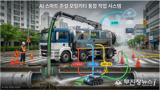 자동차융합기술원 주관 컨소시엄, ‘피지컬AI’기반 스마트 하수관거 관리 기술 개발 착수